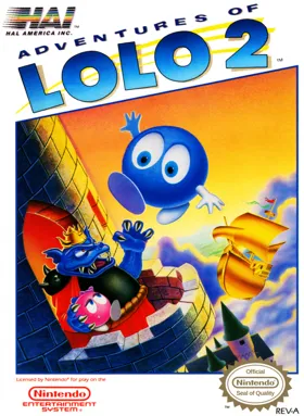 Adventures of Lolo 2 (USA) box cover front